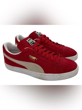 Puma Suede Classic Shoes size 7.5 Women’s Red Sneaker